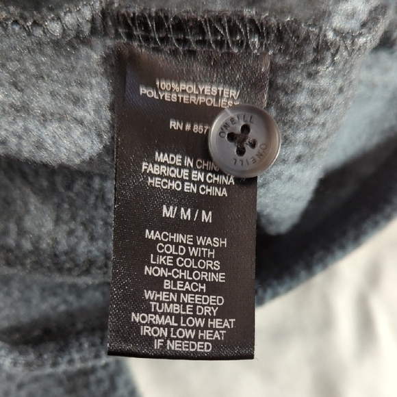 O'Neill Gray Lightweight Plaid Shirt Jacket - Picture 11 of 16